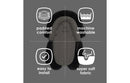 2-in-1 Head Support - Cuddle Soft - Gray