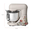 5.3 Qt Stand Mixer - Wildflower Porcini Taupe