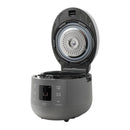 6-Cup Twin Pressure Rice Cooker and Warmer - Gray