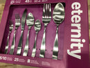 Eternity 45 Piece 18/10 Stainless Steel Flatware Set