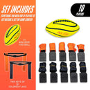Flag Football Belts and Foam Ball Set - Youth Kit