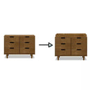 Marley 6-Drawer Double Dresser - Walnut