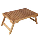 Beach Lounger with Tray Table - Stripe