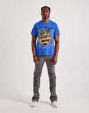Ed Hardy Pierced Eagle Rhinestone Tee