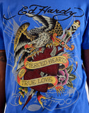 Ed Hardy Pierced Eagle Rhinestone Tee