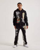 Ed Hardy Mary Cross Bootcut Sweatpants
