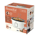 4Qt Slow Cooker with Touch-Activated Display - White Icing