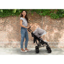 PowerGlyde Side-by-Side Double Stroller - Gray
