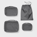 4pc Packing Cube Set - Gray