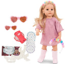 Hannah be My Mini Me 19.5" All Vinyl Doll