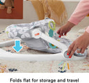 Fisher-Price Portable Baby Chair Sit-Me-Up Floor Seat With Developmental Toys & Machine Washable Seat Pad, Starlight Bursts