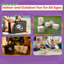 Hey! Play! Giant Wooden Yard Dice Outdoor Lawn Game