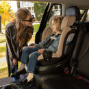 Gold Revolve 360 Slim 2-in-1 Rotating Convertible Car Seat - Travertine
