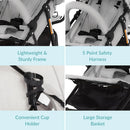 Lightweight Infant Stroller - Light Gray