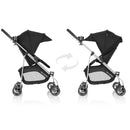 Reversi Reversible Lightweight Stroller - Black