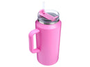 64 oz Stainless Steel H2.0 Flowstate Quencher Tumbler Popsicle Pink