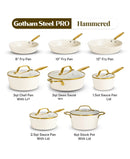 Nonstick Cookware Set - Beige