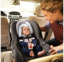 Antimicrobial Head Support & Strap Cover - Grey