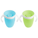 Miracle 360° 2pk Trainer Cup - Blue/Green - 7oz