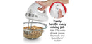 6 Speed Hand Mixer - White
