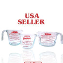 3-Piece Glass Measuring Cup Set