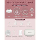 All-in-one M5 Wearable Breast Pump- Red Double