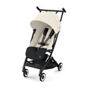 Libelle 2 Stroller - Black Frame + Canvas White Seat