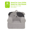 Deluxe Cozee Chair - Gray Dog
