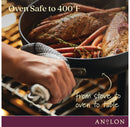Hard Anodized Nonstick Frying Pan Set - 10.25" & 12.75"