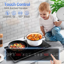 Portable Double Induction Cooktop - Black