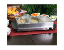 Buffet Server & Food Warmer - Stainless Steel