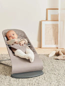 Bouncer Bliss in Classic Quilt Woven - Sand Grey