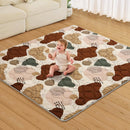 Baby Play Mats for Floor, 50x50 Play Mat for Playpen - Boho
