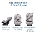 Pria Max Convertible Car Seat - Oyster Shell