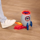 Rocket Disc Launcher with Pedal Flying Disc