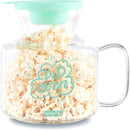 Microwave Popcorn Popper - Aqua
