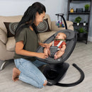 Infinity Swing with Interactive Display - Midnight Black