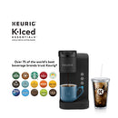 Iced and Hot Single-Serve K-Cup Pod Coffee Maker - Black