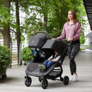 Car Seat Adapter for City Mini GT2 Double Stroller - Black