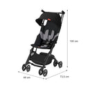 Pockit+ All Terrain Stroller - Black