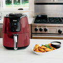 4 Qt Air Fryer - Red