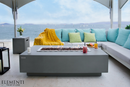 Elementi - Granville Rectangular Concrete Fire Pit Table OFG121