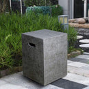 Elementi - Square Concrete Propane Tank Cover ONB016