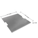 Elementi - Stainless Steel Lid Accessory for Manhattan, Birmingham, Warren, and Naples Fire Tables OFG103-SS