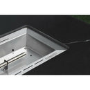Elementi Plus - Varna Marble Porcelain Rectangular Fire Pit Table - OFP121BB