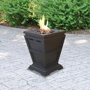 Endless Summer LP Gas Outdoor Fire Column, Small in Slate Finish - GLT1343SP