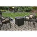 Endless Summer LP Gas Outdoor Fire Pit with 30-in Resin Tile Mantel - GAD1401M