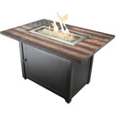 Endless Summer The Americana, 40 x 28 Rectangular Gas Outdoor Fire Pit - GAD17108ES