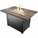 Endless Summer The Americana, 40 x 28 Rectangular Gas Outdoor Fire Pit - GAD17108ES