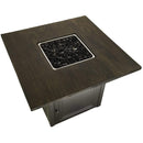 Endless Summer The Benjamin, Dual Heat LP Gas Outdoor Firepit/Patio Heater with Wood Look Resin Mantel - GAD19106ES